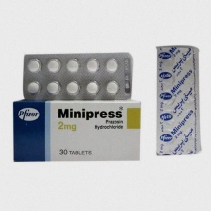 Minipress prazosin